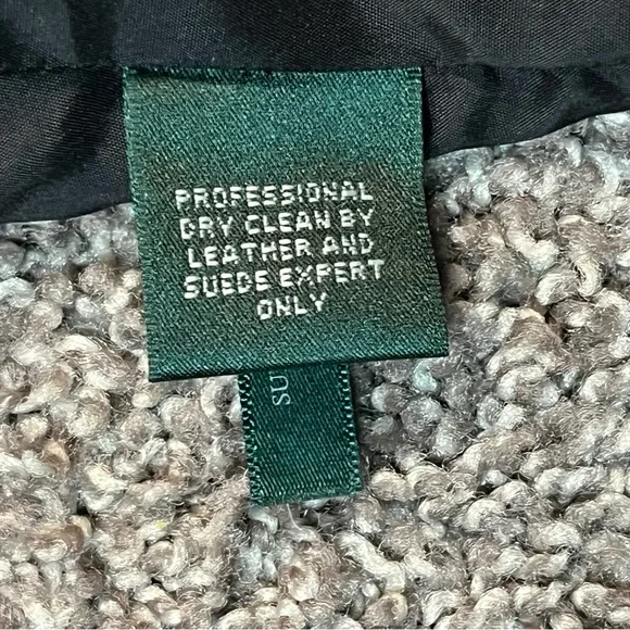 Lauren Ralph Lauren leather peplum tank shell. - Picture 13 of 14